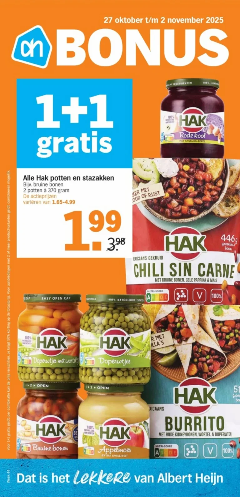 albert heijn folder week 44