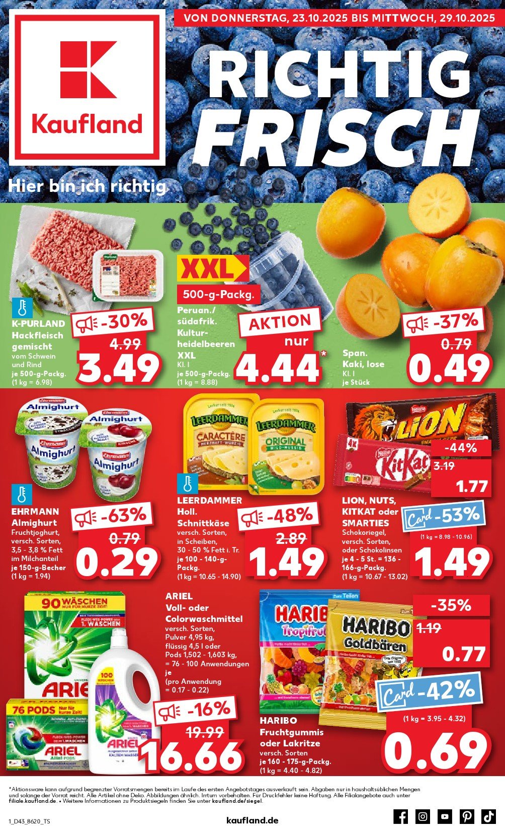 Kaufland DE Folder 30-10-2025 | Bekijk Alle Aanbiedingen Nu 1 kaufland folder week 44