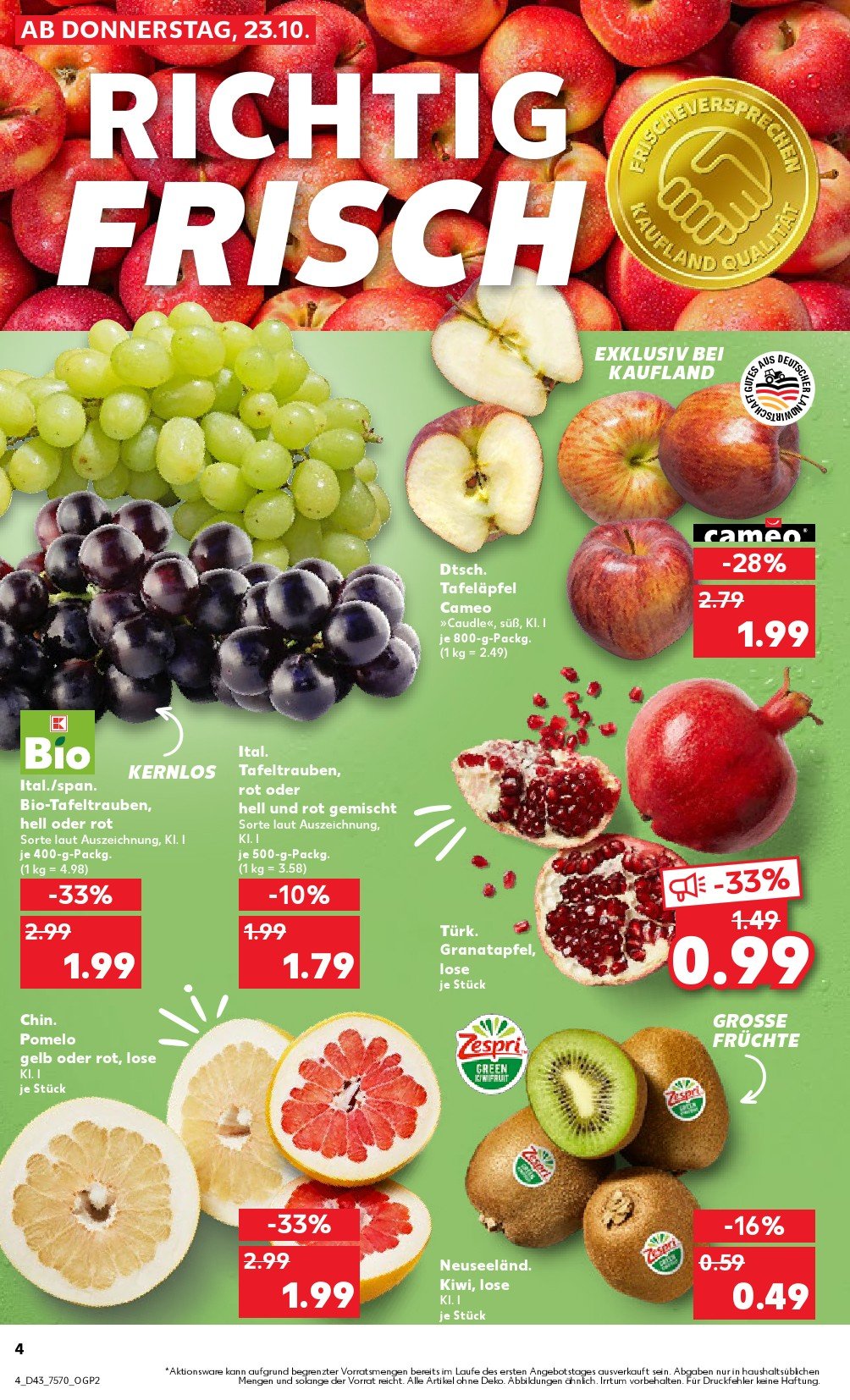 Kaufland DE Folder 30-10-2025 | Bekijk Alle Aanbiedingen Nu 4 kaufland folder week 44 4