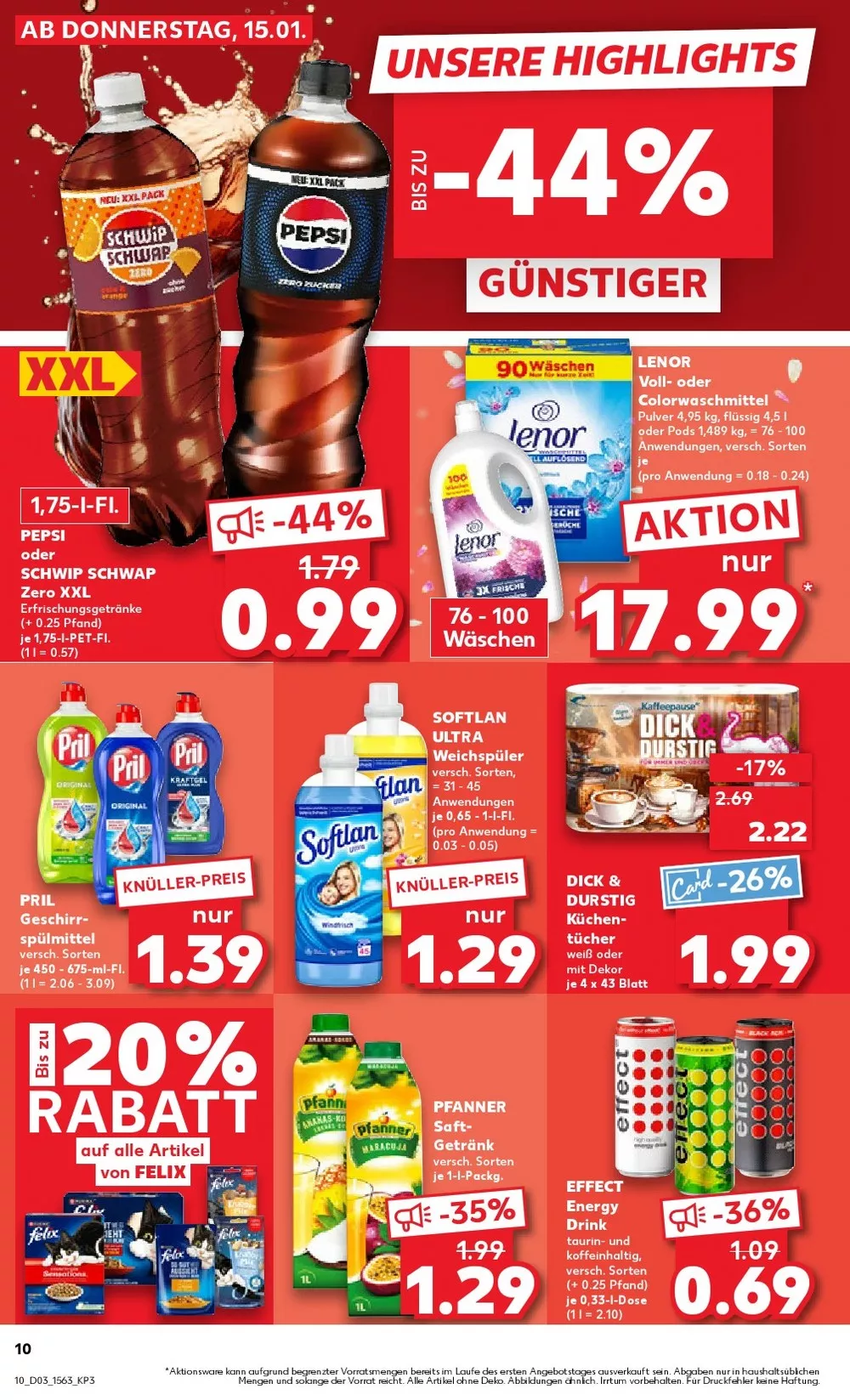 kaufland folder january 15 21 10