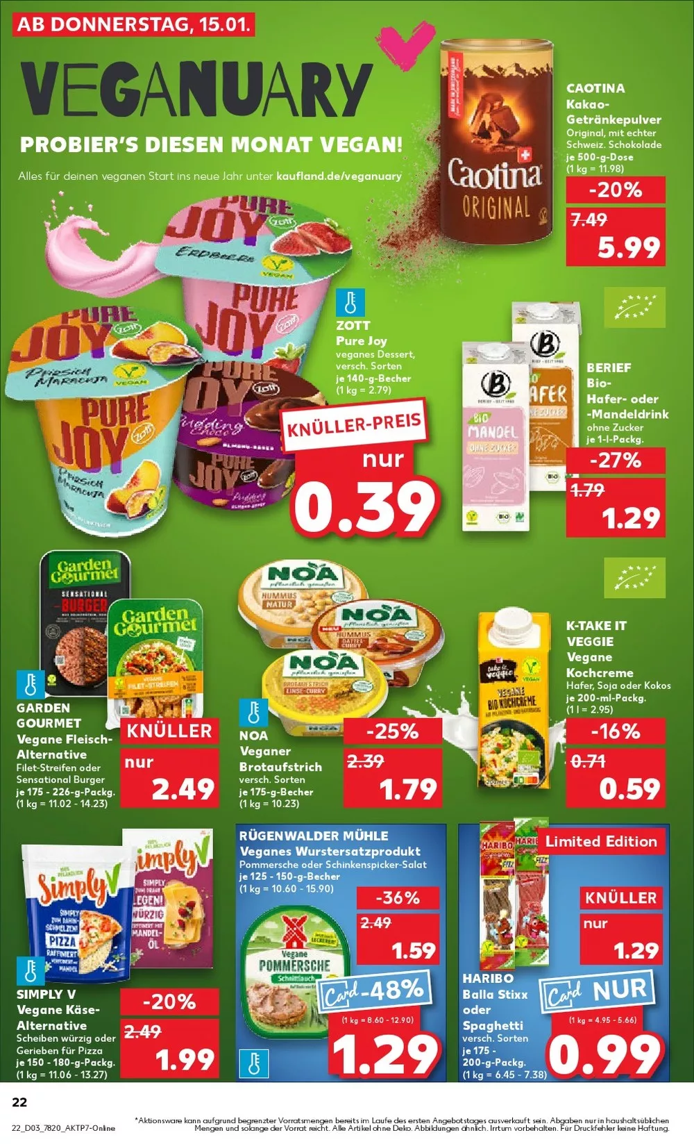 kaufland folder january 15 21 22