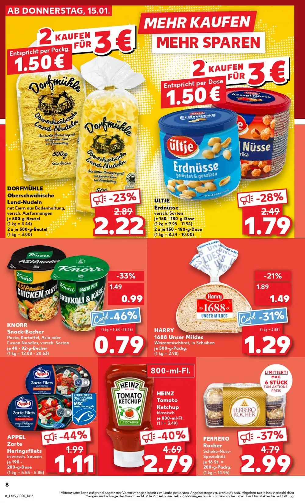 kaufland folder january 15 21 8
