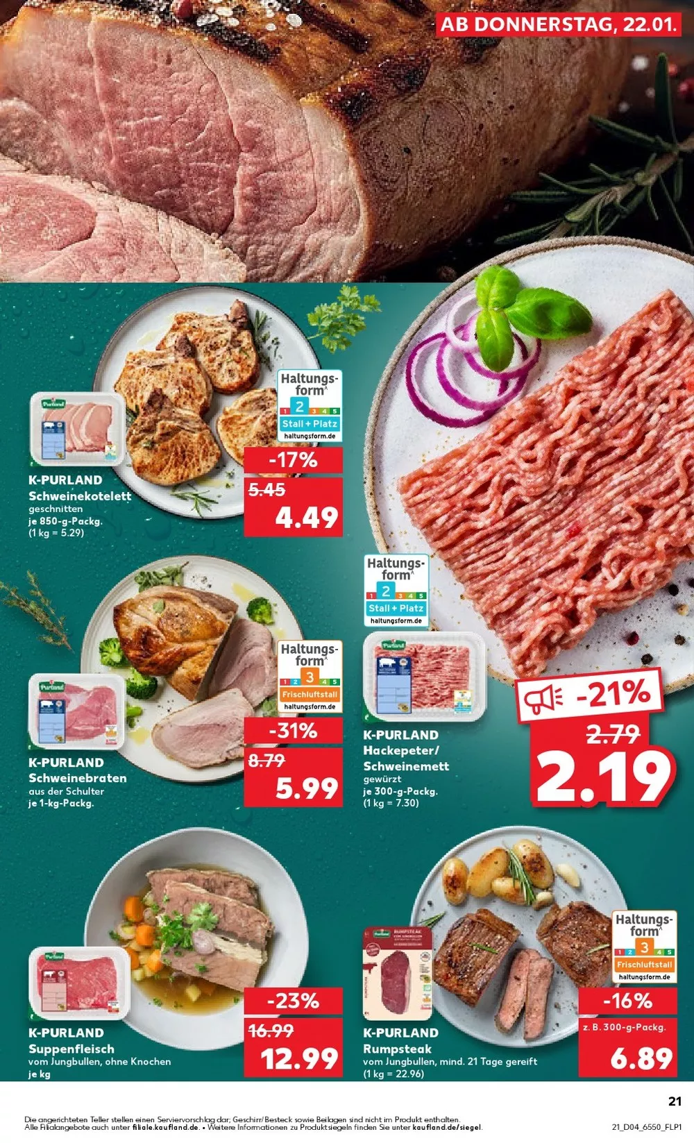 kaufland folder january 22 28 21