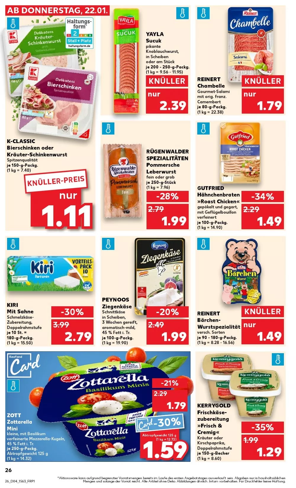kaufland folder january 22 28 26