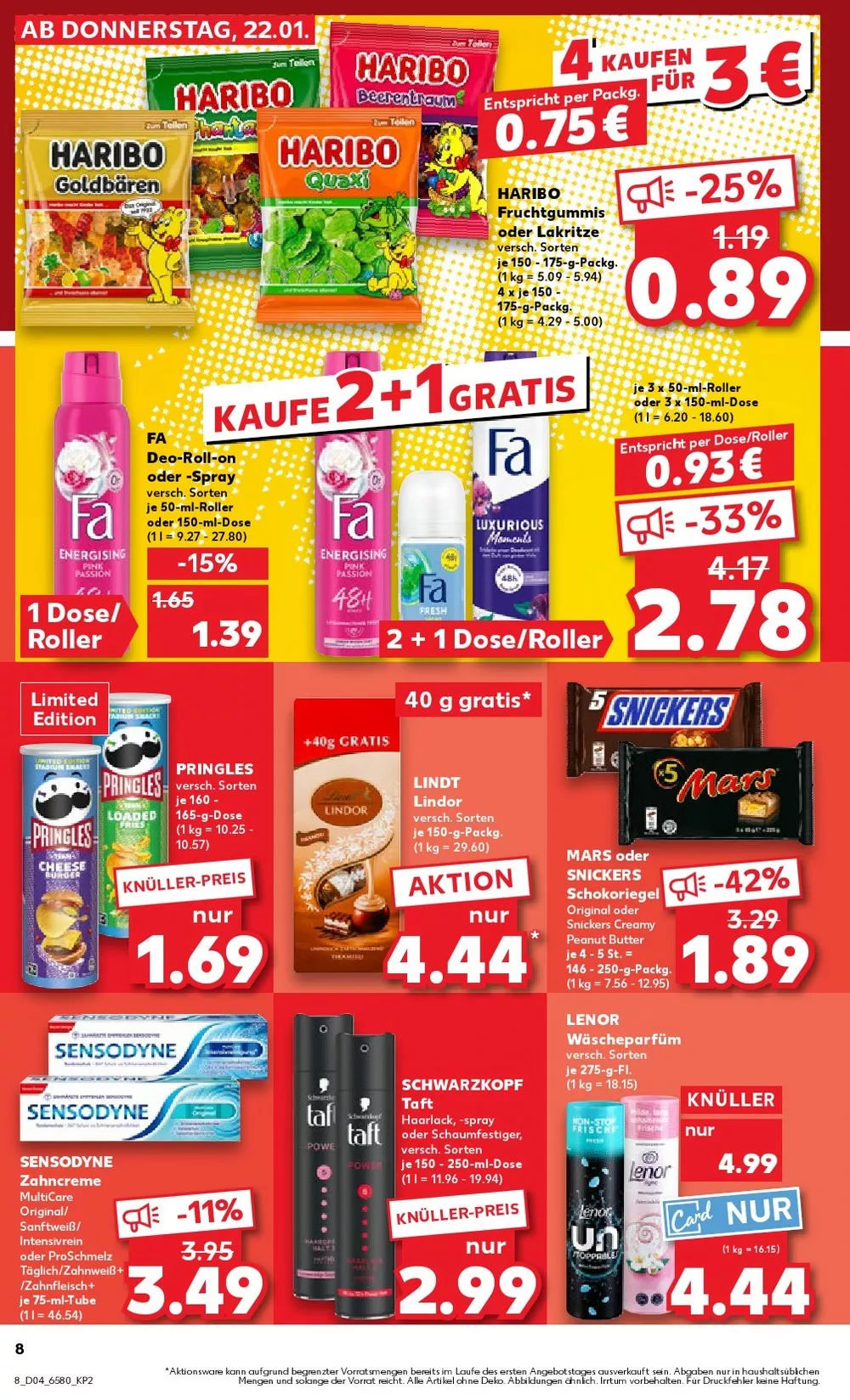 kaufland folder january 22 28 8